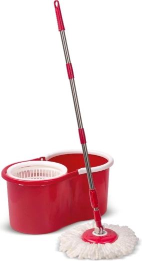 Lamart Clean ротационен моп с кофа за изстискване 12 л