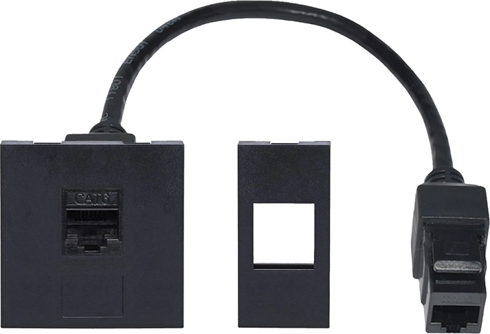 Допълнителен модул Solight RJ45 Cat6 за вградени контакти от серия PP128