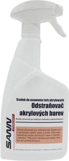 remover of acrylic and dispersion paints 500 ml