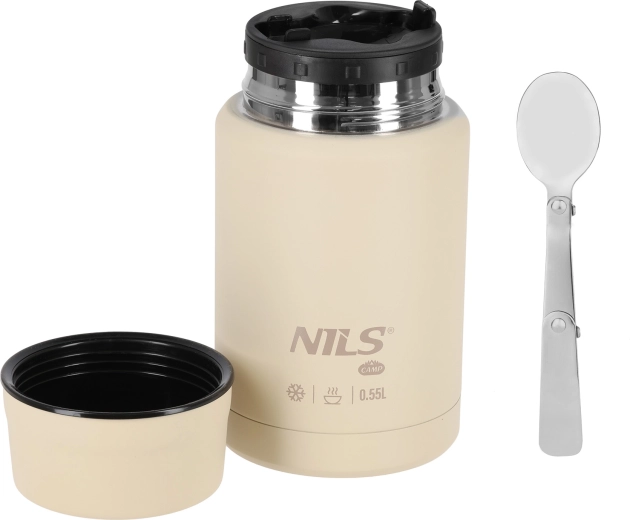 Lid as a bowl and spoon included