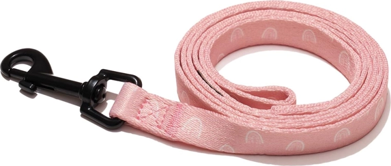 Explorer dog Rainbow leash pink S