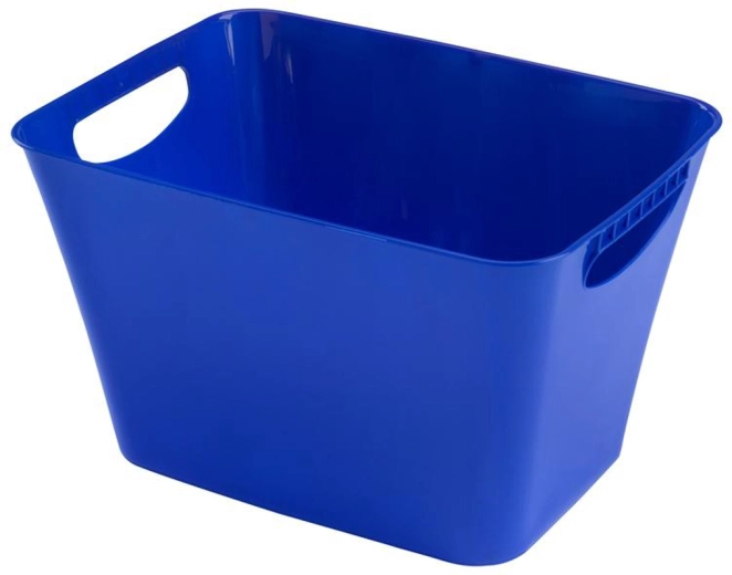 Plastic storage basket 40.5 × 29 × 24.5 cm