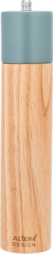 Wooden spice mill, sage green, 26.5 cm