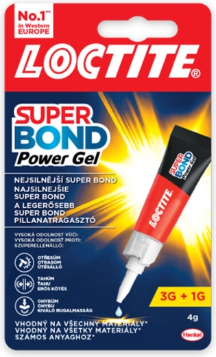 Секундно гел лепило Super Bond Power 4 g
