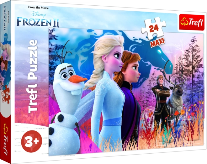 Пъзел MAXI 24 части FROZEN 2 – Магическо приключение