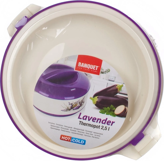 Long-lasting insulation for hot and cold dishes