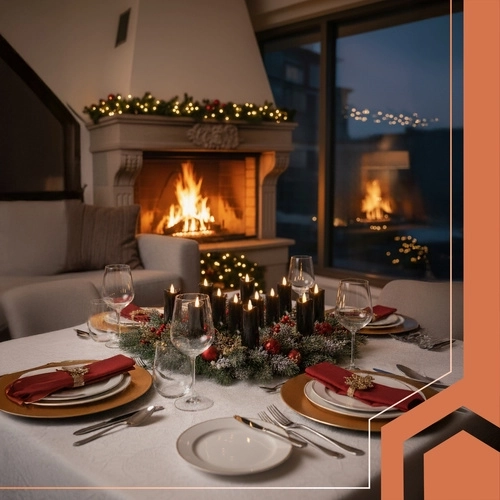 Decoration for lanterns, arrangements, and the festive table