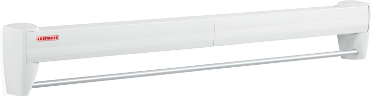 Separate chrome towel rail