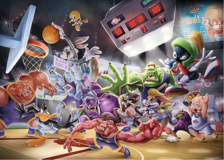 Пъзел SPACE JAM final dunk – 1000 части RAVENSBURGER