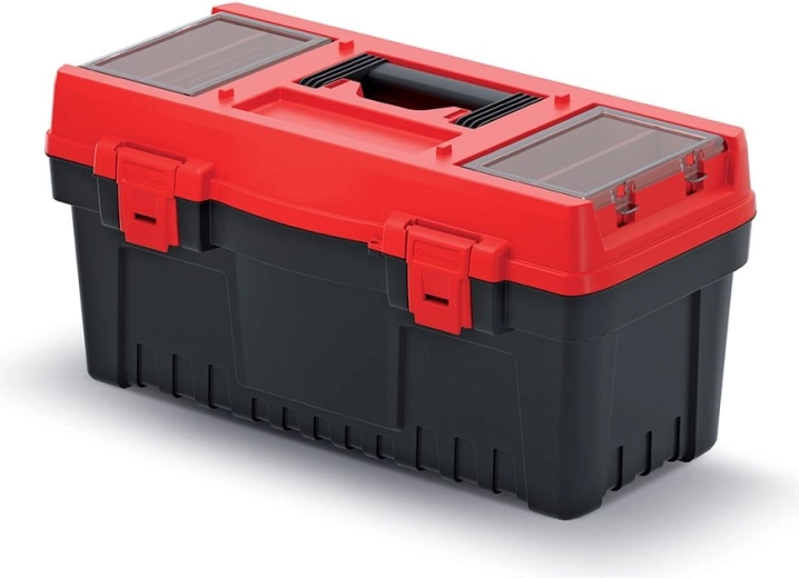 EVO Tool Box, 548 × 274 × 286 mm, red
