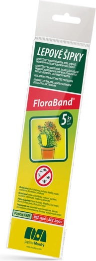 Лепливи стрелки против вредители Flora Band (5 бр.)