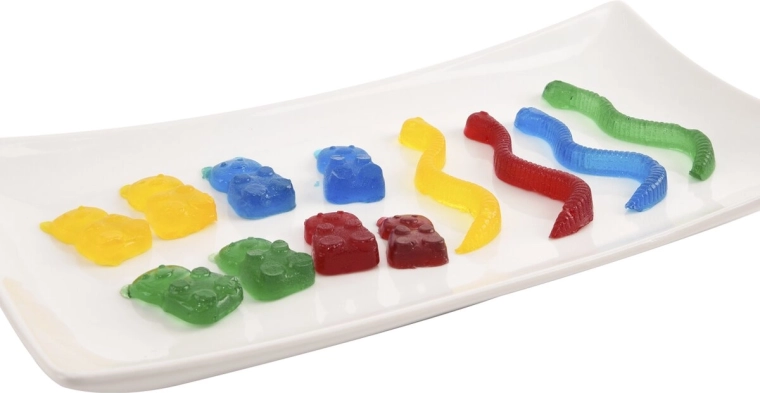 Ideal for homemade gummy candies