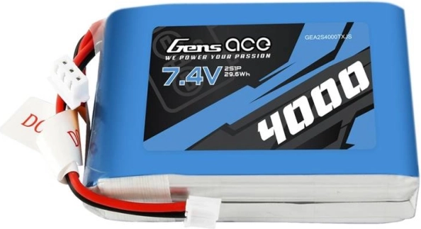 Gens Ace LiPo battery 7.4 V 4000 mAh 1C