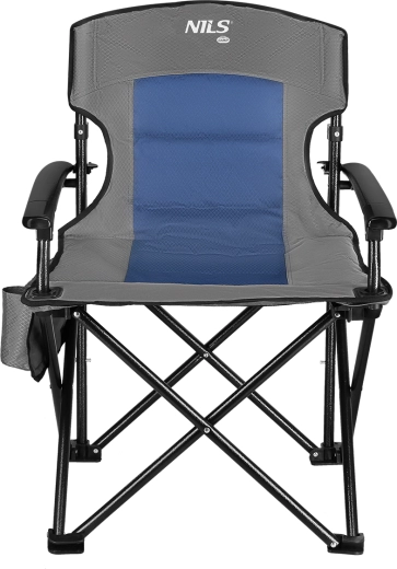 Folding camping chair NILS Camp blue