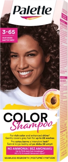 Palette Color Shampoo 3-65 velvet brown 50 ml