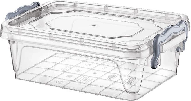 Правоъгълна пластмасова кутия Multi Box 0,6 l с херметичен капак