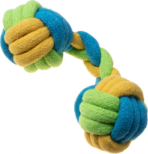 Textile rope toy for dogs 19 cm