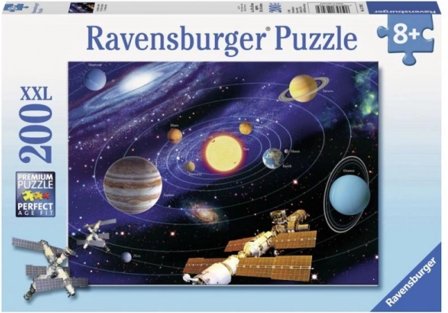 Пъзел Слънчева система 200 части Ravensburger