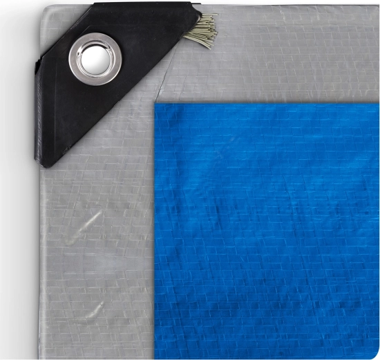 Easy, secure fastening with steel eyelets