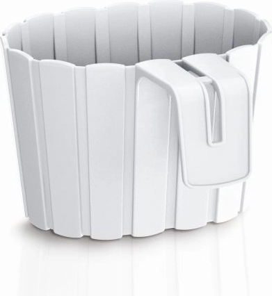 Boardee Hook Hanging Planter 19.4 cm – White