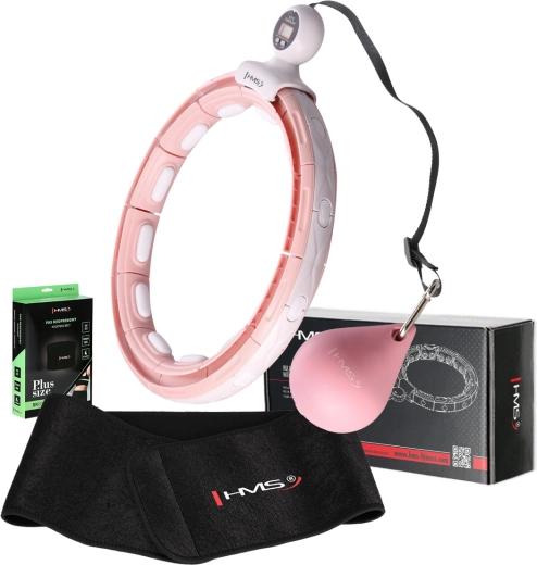 Smart Massage Hula Hoop Set with Counter and Magnets + Slimming Belt HMS BR163 Plus Size