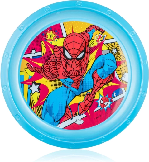 Children's plastic plate 22 cm SPIDER-MAN