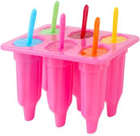 TORO Plastic Ice Pop Mold, 6 pcs