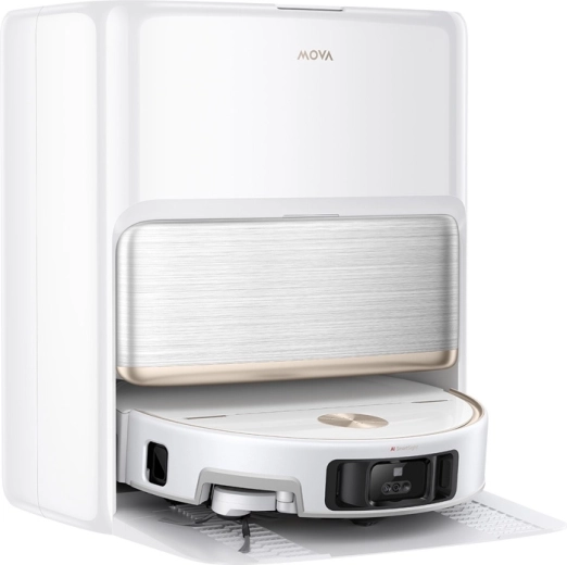 Robot vacuum cleaner with mop MOVA V70 ultra complete white