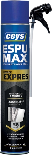Монтажна нискоекспанзивна тръбичкова пяна ESPUMAX EXPRESS CEYS 750 мл