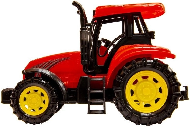 Tractor with sturdy wheels