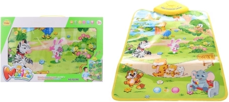 Музикално игрово килимче с животни