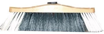 Broom Head 29 cm from lacquered wood with fine thread (without handle)