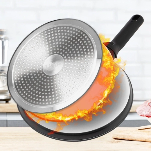 Fast and even frying with energy savings