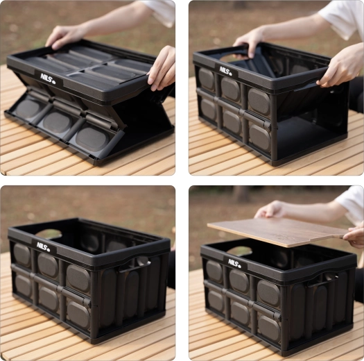 Folding design saves space