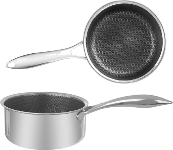 Неръждаема касерола COOKCELL 16 см, 1,5 л