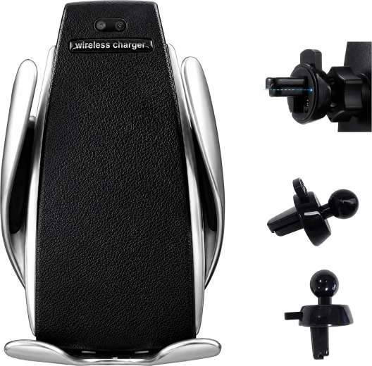 Gravity Phone Holder for Car Vent with 10 W Wireless Charging