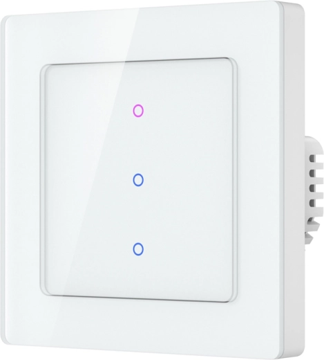Смарт сензорен Wi‑Fi ключ за осветление Avatto, 3gang