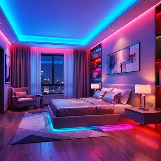 5 m RGB LED Strip with Remote Control