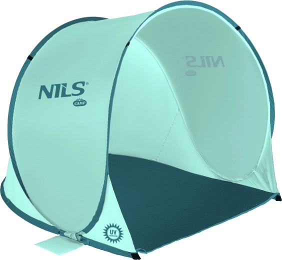 Self-assembling mint beach tent NILS Camp