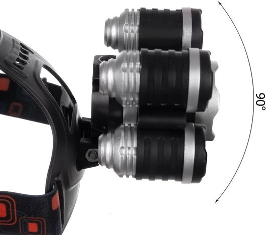 Angle adjustment up to 90° and a comfortable strap