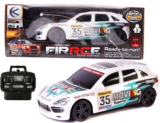 Цветна спортна RC кола – 1 брой
