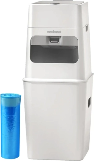 Neakasa PooGuard pet waste disposal bin, white