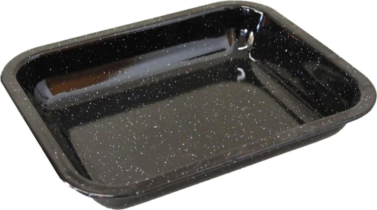 Enamel baking tray 29 × 23 × 5 cm
