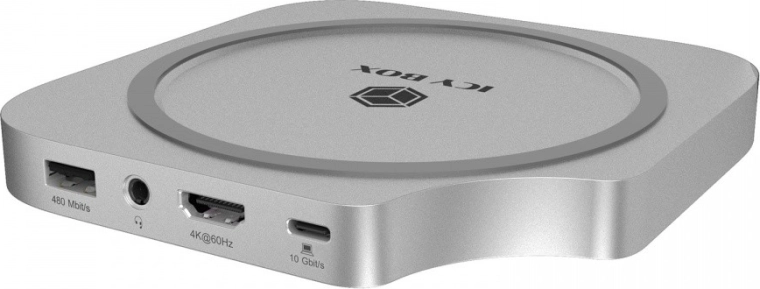 Докинг станция 7 в 1 за Mac mini M4 с M.2 NVMe
