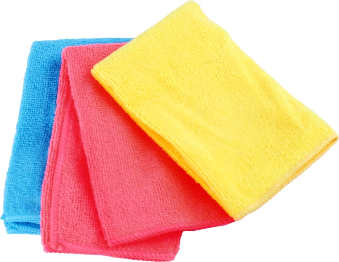 Set of microfiber cloths 3 pcs 35 × 30 cm