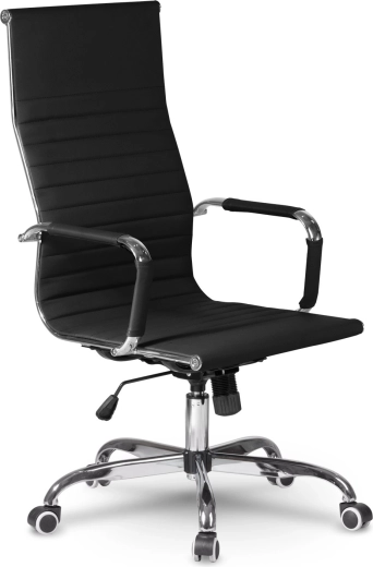 Ergonomic high backrest for comfortable support
