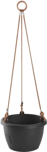 Self-watering Hanging Planter MARINA 25, Anthracite