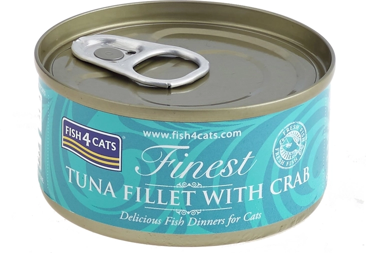 Cat can tuna with crab FISH4CATS 70 g