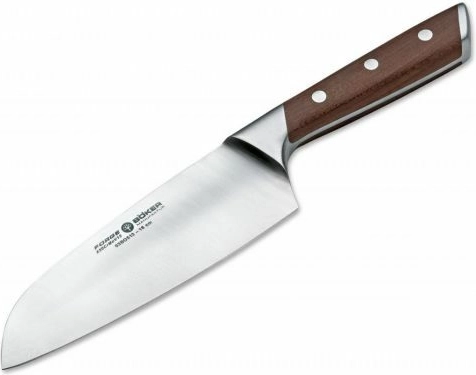Böker Manufaktur Forge Wood сантоку кухненски нож 16 см клен