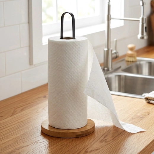 Convenient towel tearing